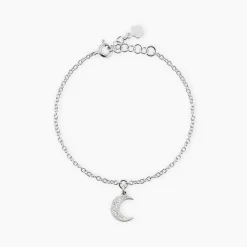 Marc Orian Bracelets|Bijoux Fantaisie > Bracelet Twiggy Argent Blanc