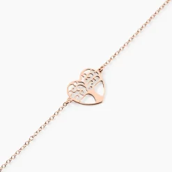 Bracelet Tyfen Argent Rose