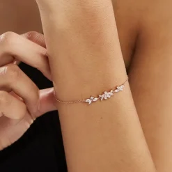 Marc Orian Bracelets|Idées Cadeaux Femme > Bracelet Wanda Argent Rose Oxyde De Zirconium