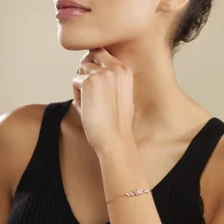 Marc Orian Bracelets|Idées Cadeaux Femme > Bracelet Wanda Argent Rose Oxyde De Zirconium