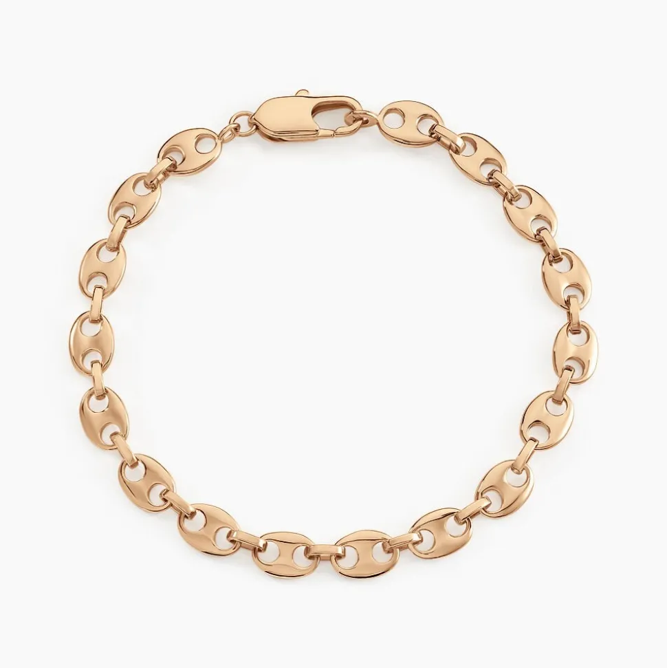 Bracelet William Plaqué Or Jaune