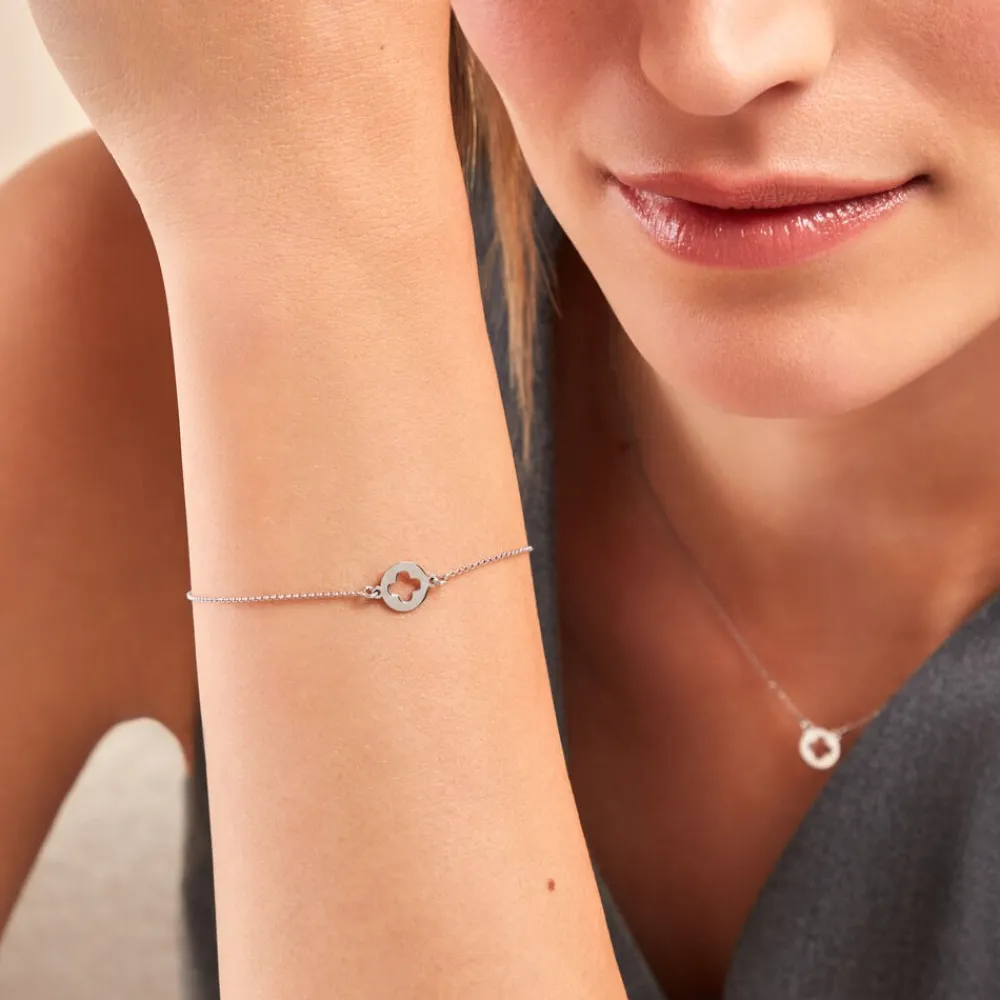 Marc Orian Bracelets|Bijoux Fantaisie > Bracelet Yamina Argent Blanc