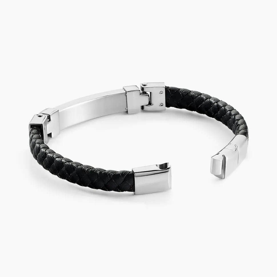 Bracelet Yannick Acier Blanc