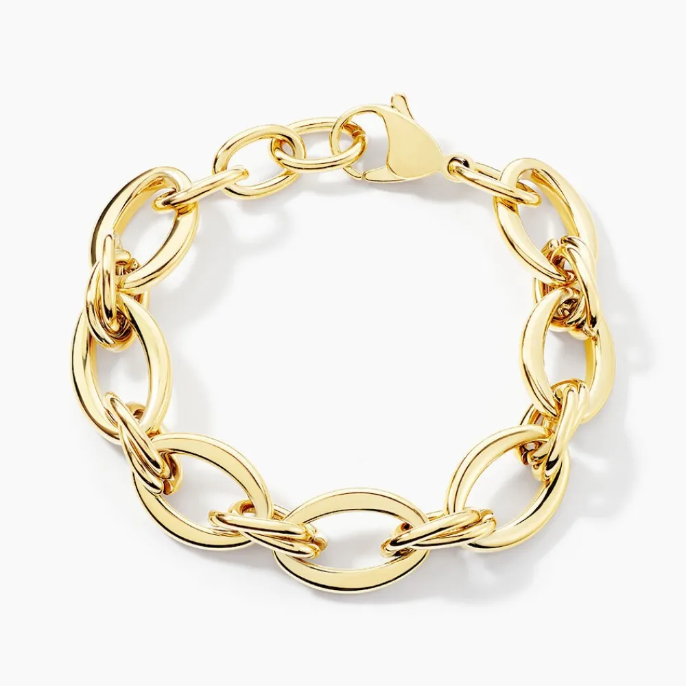 Marc Orian Bracelets Acier Inoxydable|Bijoux Acier Inoxydable > Bracelet Yupiti Acier Jaune