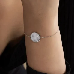 Marc Orian Bracelets|Bijoux Fantaisie > Bracelet Zealie Argent Blanc Nacre