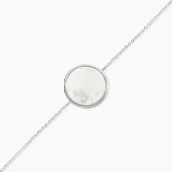 Marc Orian Bracelets|Bijoux Fantaisie > Bracelet Zealie Argent Blanc Nacre
