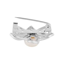 Marc Orian Idées Cadeaux Femme|Bijoux Argent > Broche Bonifacio Argent Blanc Oxyde De Zirconium