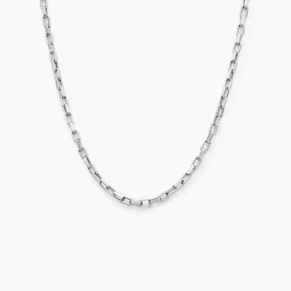 Marc Orian Colliers|Colliers Argent > Chaine Donte Argent Blanc