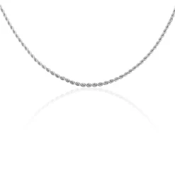 Marc Orian Colliers|Bijoux Femme > Chaine Jerry Maille Corde Or Blanc