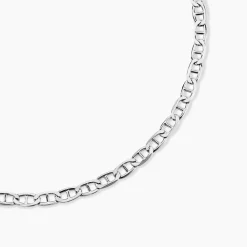 Marc Orian Colliers|Colliers Argent > Chaine Piato Argent Blanc