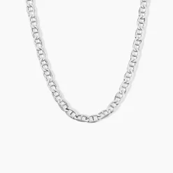 Marc Orian Colliers|Colliers Argent > Chaine Piato Argent Blanc