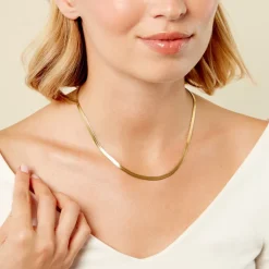 Marc Orian Colliers Fantaisie|Colliers > Chaine Prestance Acier Jaune