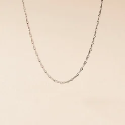 Chaine Ylsa Argent Blanc