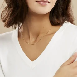 Marc Orian Colliers|Bijoux Femme > Chaîne Abbygail Maille Singapour Or Jaune