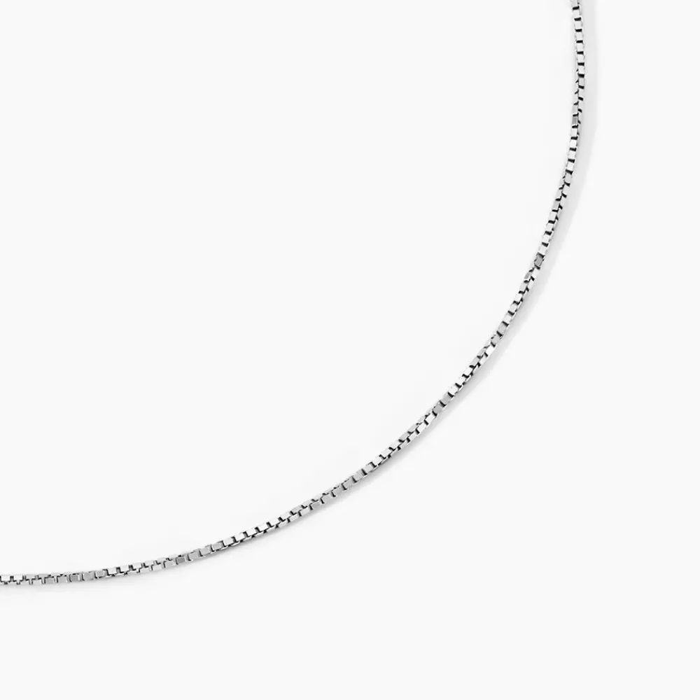 Marc Orian Colliers Fantaisie|Colliers > Chaîne Alyze Argent Blanc