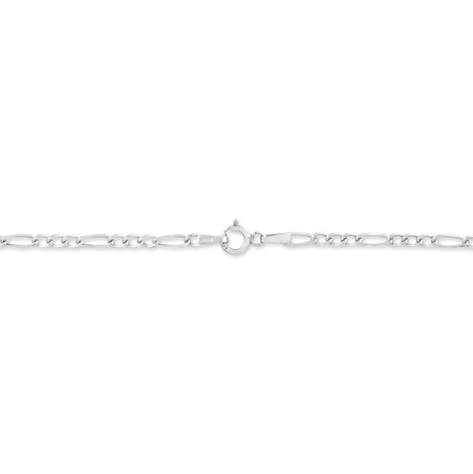 Chaîne Cameo Maille Alternee 1/3 Or Blanc
