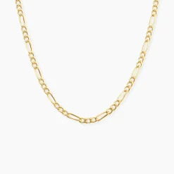 Chaîne Cameo Maille Alternee 1/3 Or Jaune