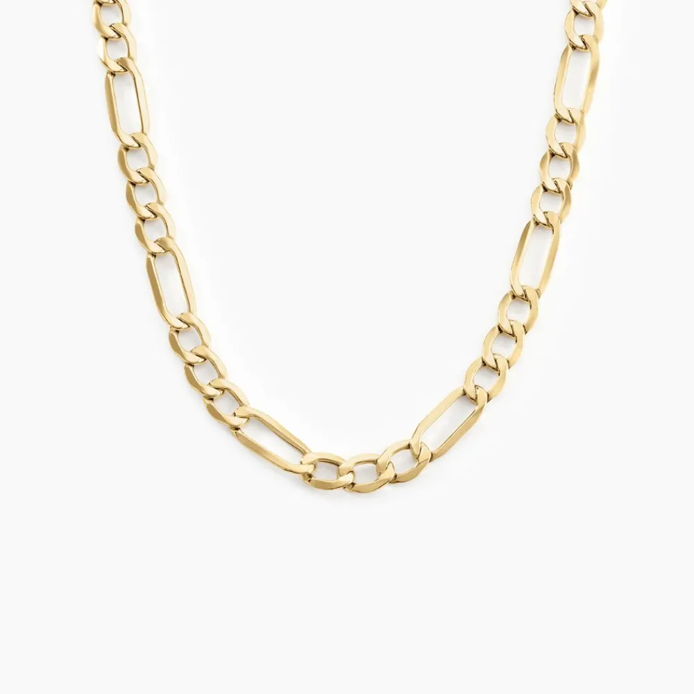 Marc Orian Colliers|Chaines Homme > Chaîne Cameo Maille Alternee 1/3 Or Jaune