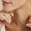 Marc Orian Colliers Fantaisie|Colliers > Chaîne Claudine Argent Blanc