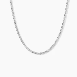 Marc Orian Colliers Fantaisie|Colliers > Chaîne Clementine Argent Blanc