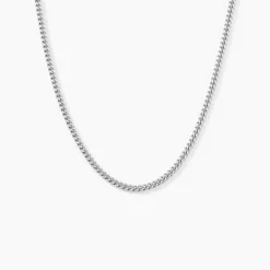 Marc Orian Colliers Fantaisie|Colliers > Chaîne Clementine Argent Blanc
