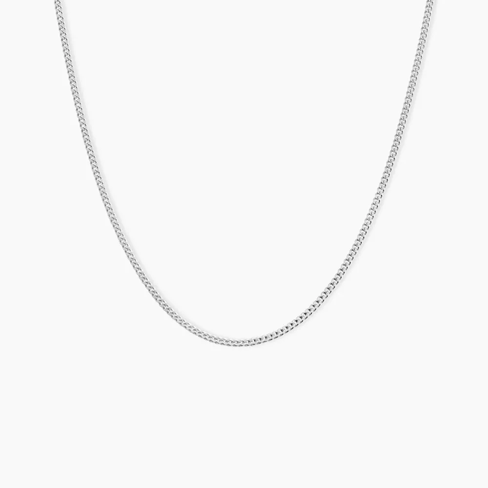 Marc Orian Colliers Fantaisie|Colliers > Chaîne Clementine Argent Blanc