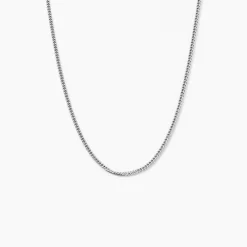 Marc Orian Colliers Fantaisie|Colliers > Chaîne Clementine Argent Blanc