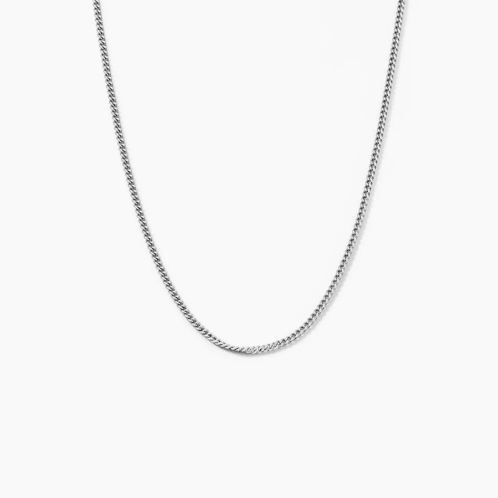 Marc Orian Colliers Fantaisie|Colliers > Chaîne Clementine Argent Blanc