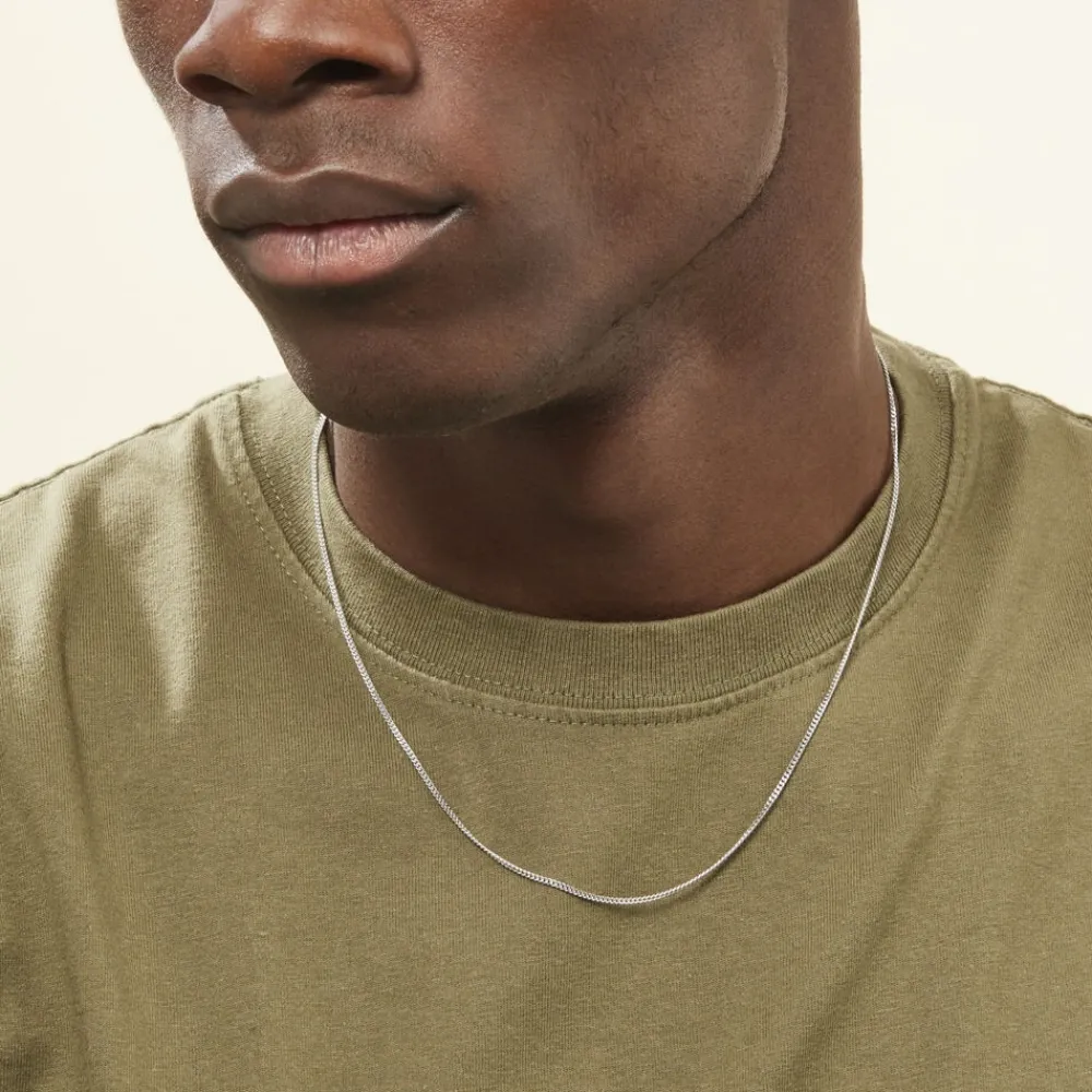 Marc Orian Colliers Fantaisie|Colliers > Chaîne Clementine Argent Blanc
