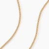 Chaîne Clement Maille Gourmette Plaqué Or Jaune