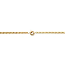 Chaîne Clement Maille Gourmette Plaqué Or Jaune