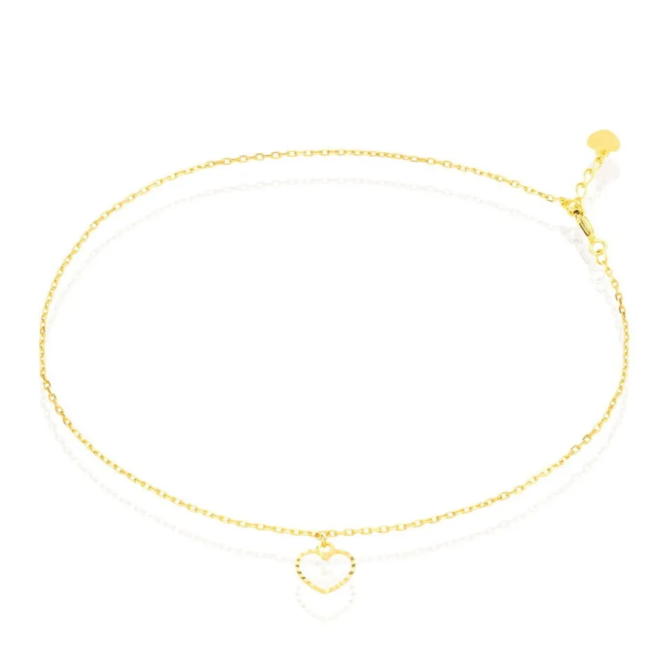 Chaîne De Cheville Samanta Or Jaune