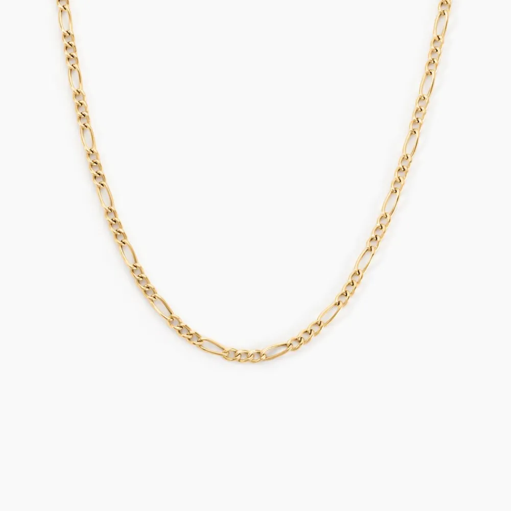 Marc Orian Colliers|Bijoux Femme > Chaîne Dougou Maille Alternée 1/3 Or Jaune