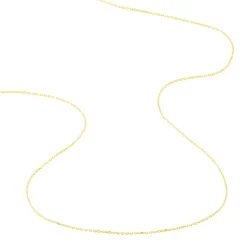 Chaîne Igoa Maille Forçat Diamantee Or Jaune
