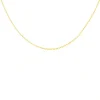Chaîne Igoa Maille Forçat Diamantee Or Jaune