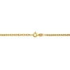 Marc Orian Colliers|Bijoux Femme > Chaîne Igoa Maille Forçat Diamantee Or Jaune