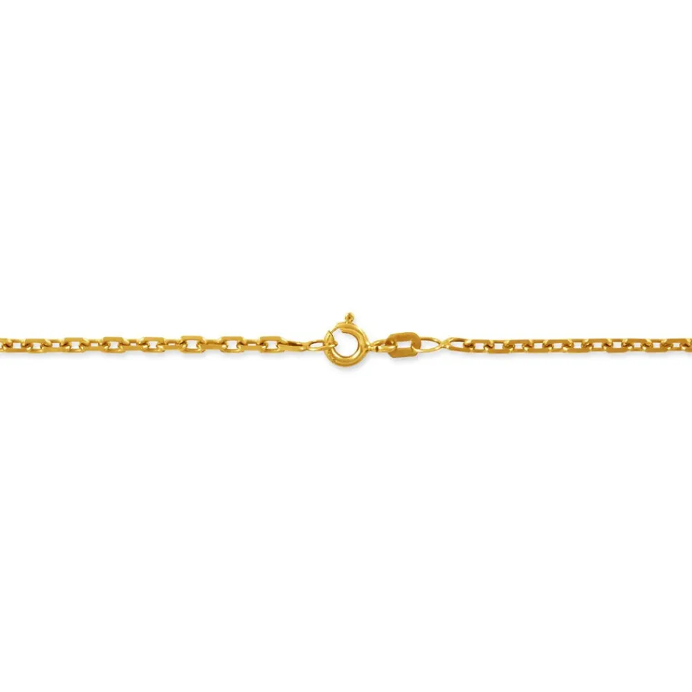 Marc Orian Colliers|Bijoux Femme > Chaîne Igoa Maille Forçat Diamantee Or Jaune