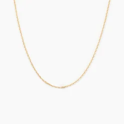 Marc Orian Colliers|Bijoux Femme > Chaîne Igoa Maille Forçat Diamantee Or Jaune