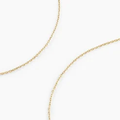 Marc Orian Colliers|Bijoux Femme > Chaîne Igoa Maille Forçat Diamantee Or Jaune