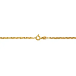 Marc Orian Colliers|Chaines Homme > Chaîne Igoa Maille Forçat Diamantee Or Jaune