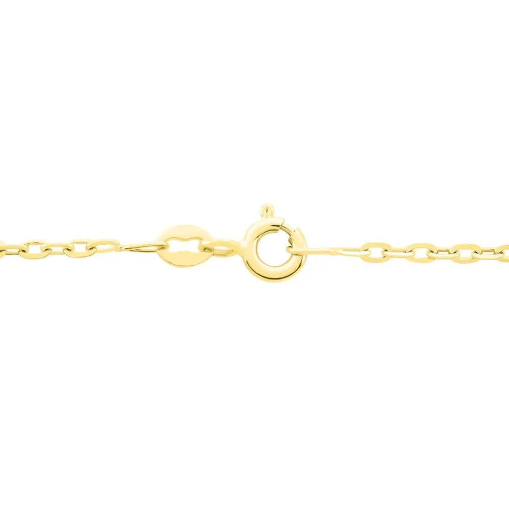 Marc Orian Colliers|Chaines Homme > Chaîne Igoa Maille Forçat Diamantee Or Jaune