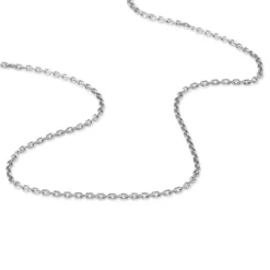 Marc Orian Colliers|Bijoux Femme > Chaîne Igoa Maille Forçat Diamantee Or Blanc