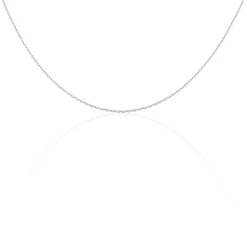 Marc Orian Colliers|Bijoux Femme > Chaîne Igoa Maille Forçat Diamantee Or Blanc