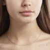 Marc Orian Colliers|Chaines Femme > Chaîne Ilda Maille Forçat Limee Or Blanc