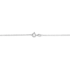 Marc Orian Colliers|Chaines Femme > Chaîne Ilda Maille Forçat Limee Or Blanc
