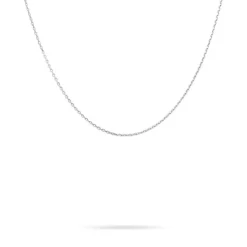 Chaîne Imad Maille Gourmette Or Blanc