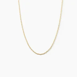 Chaîne Imanie Maille Singapour Or Jaune