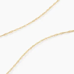 Marc Orian Colliers|Chaines Femme > Chaîne Imanie Maille Singapour Or Jaune