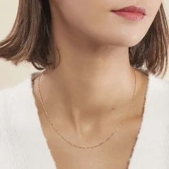 Marc Orian Colliers|Chaines Femme > Chaîne Imanie Maille Singapour Or Jaune