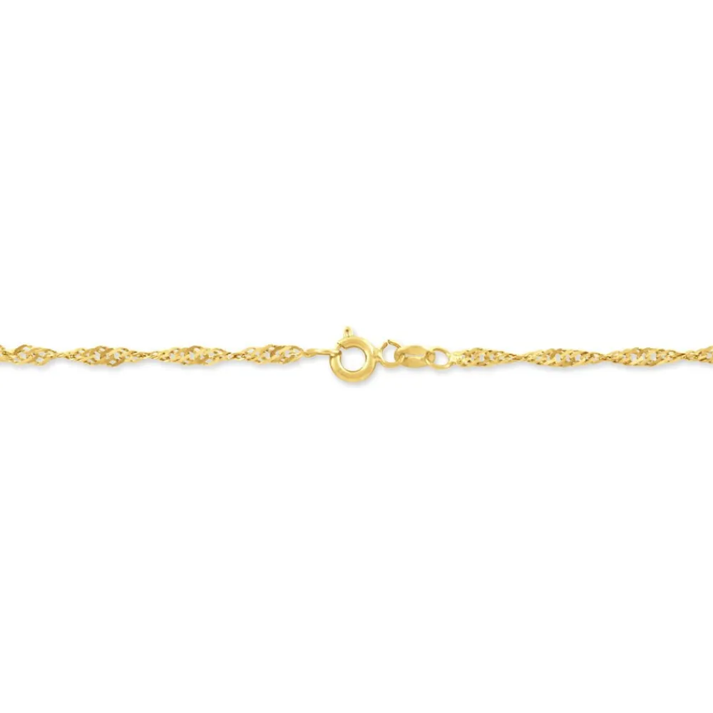 Marc Orian Colliers|Chaines Femme > Chaîne Imanie Maille Singapour Or Jaune